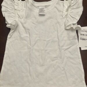 Nordstrom Kids White Ruffled Top